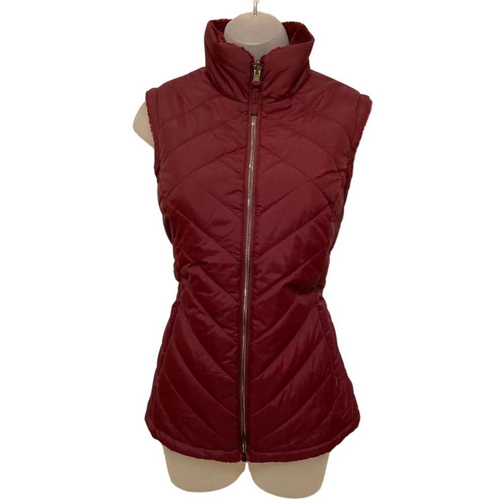Women’s Free Country Small NWOT Reversible Puffer Vest With Pockets